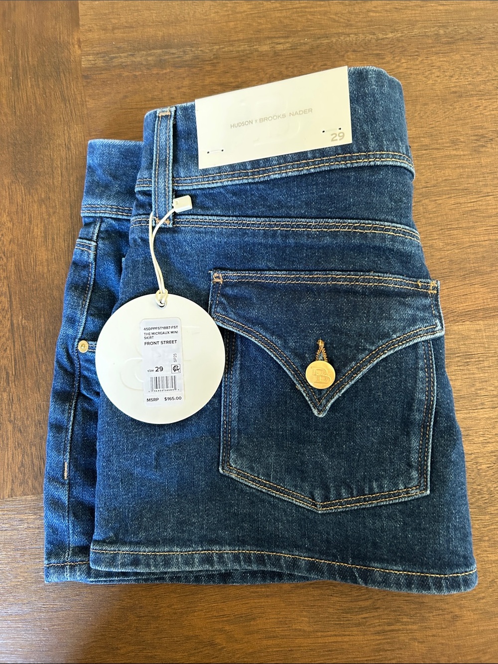 Hudson x Brooks Nader Jeans high rise new with tags size 29”